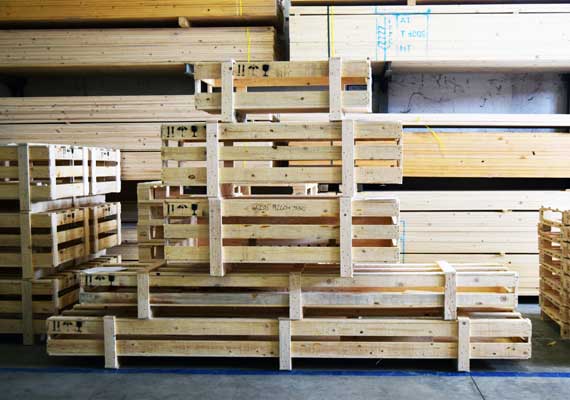 Pallets, bancali e pedane