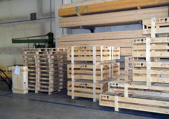 Pallets, bancali e pedane